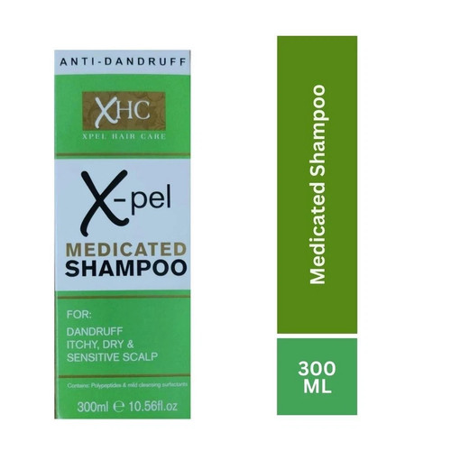 Xpel medicated shampoo 300ml - shampoo,