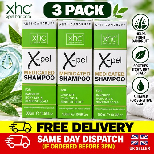 Xpel medicated shampoo for - medicated,