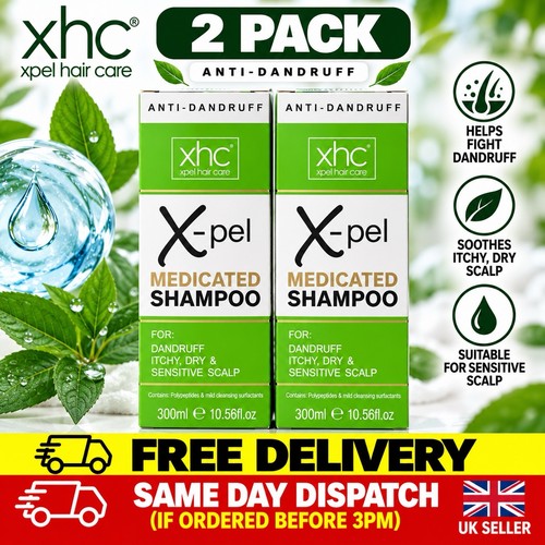 Xpel medicated shampoo - shampoo, for