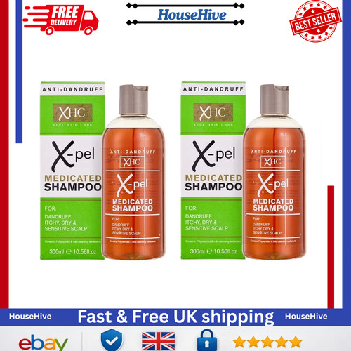 Xpel medicated shampoo - 2x,