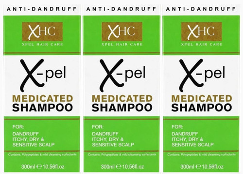 Xpel medicated shampoo - medicated,