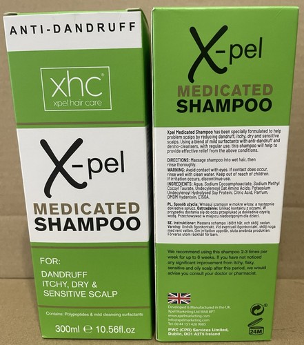 300ml xpel medicated - x,