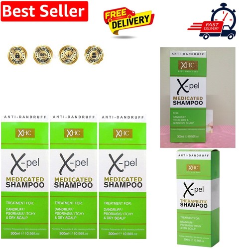 Xpel medicated shampoo - xpel,
