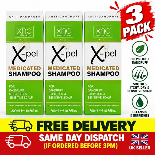 Xpel medicated shampoo - medicated,